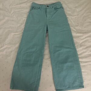 Urban Outfitters blue wide leg jeans